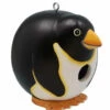 Penguin Wood Birdhouse