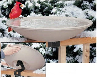 Large Tilt & Clean Heated Bird Bath 1 Large Tilt & Clean Heated Bird Bath