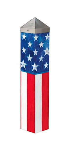 20" Vinyl Art Poles - 7 Designs -Bird Haven Shop Americana Art Pole