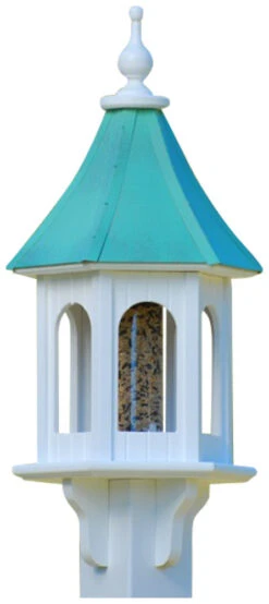 Copper Roof Gazebo Bird Feeder - 28x10 -Bird Haven Shop BF 10 PC