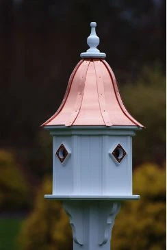 Copper Roof Birdhouse 34x14- 4 Portals