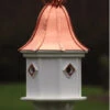 Copper Roof Birdhouse 34x14 Ribbon Detail 4 Portals