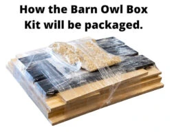 Barn Owl House- Assembled Or Kit 5 Barn Owl House- Assembled Or Kit -Bird Haven Shop Barn Owl House Kit