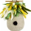 Felted Wool Birdhouse-Hermit Hut