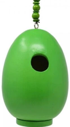 Eco-Egg Birdhouses -Bird Haven Shop Eco Egg Birdhouse Green