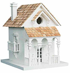 Honeymoon Cottage Birdhouse With Bracket 5 Honeymoon Cottage Birdhouse With Bracket -Bird Haven Shop HOMEHB2017 smll