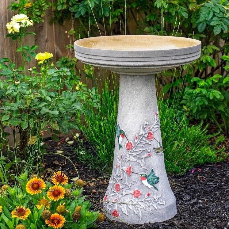 Hummingbird Bird Bath-Lock Top 1 Hummingbird Bird Bath-Lock Top
