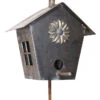 Hand Forged Birdhouse On Stake