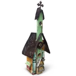 Featured Products -Bird Haven Shop Large Church Birdhouse Multi