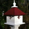 Merlot 2-Nest Birdhouse In Vinyl/PVC