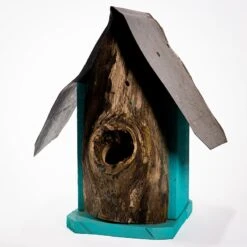 Natural Log Front Birdhouses 13 Natural Log Front Birdhouses -Bird Haven Shop Natural Log Front Birdhouse 5A