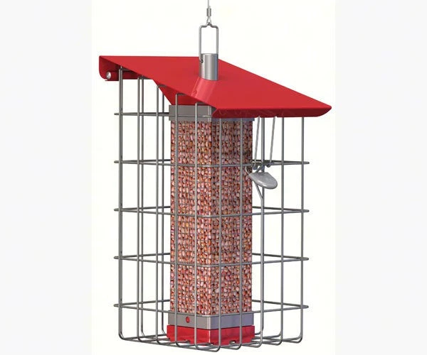 Nuttery Tall Caged Feeder 1 Nuttery Tall Caged Feeder