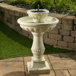 Palermo On-Demand Solar Bird Bath