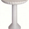 Heated Pedestal Bird Bath