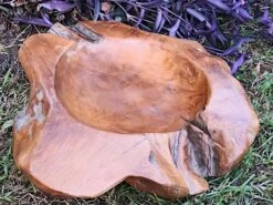 Decorative Teak Wood Bowls 18 Decorative Teak Wood Bowls -Bird Haven Shop Teak Bowl D