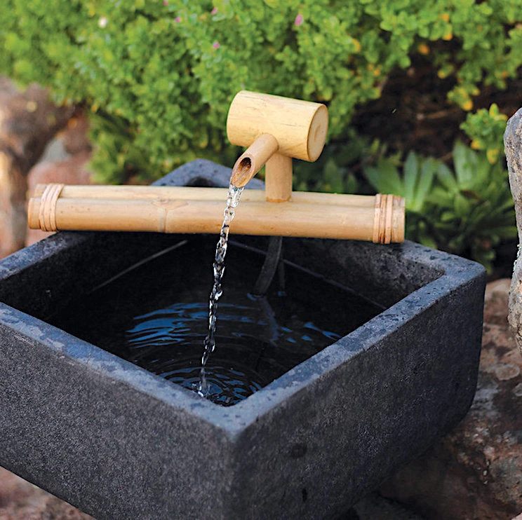 Traditional Bamboo Fountain Kit 1 Traditional Bamboo Fountain Kit