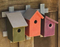 Trellis Trio Birdhouse- 3 Options 5 Trellis Trio Birdhouse- 3 Options -Bird Haven Shop Trellis Birdhouse Traditional