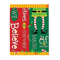 Holiday Garden Art Poles 20-inch -Bird Haven Shop We Believe Art Pole Detail