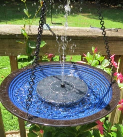 Solar Bird Bath With Stand 7 Solar Bird Bath With Stand -Bird Haven Shop blue ceramic solar bird bath 8c71c4ec 91e8 4be7 9646 6baae3ee43be