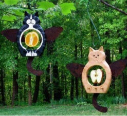 Angel Cats Fruit & Suet Feeder With Suet