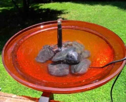 Solar Bubbler Bird Bath-Deck Mount Or Ground 8 Solar Bubbler Bird Bath-Deck Mount Or Ground -Bird Haven Shop bubbler deck2 copy 345969a5 ff2d 4129 8e11 4db7802bdea2