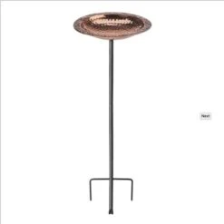 Solid Copper Staked Bird Bath- 2 Sizes -Bird Haven Shop copper bird bath detail d0b92e18 d0b9 4817 a8c6 77ec1c2dde62