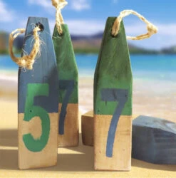 Wood Buoy Set