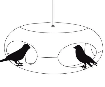 Koziol Retro Wild Bird Feeder 2 Koziol Retro Wild Bird Feeder - Image 2