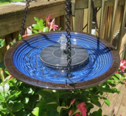 Solar Bird Bath With Stand 8 Solar Bird Bath With Stand -Bird Haven Shop hanging solar bird bath blue 58e3595c f05a 47d5 af9a 9a56907fce45