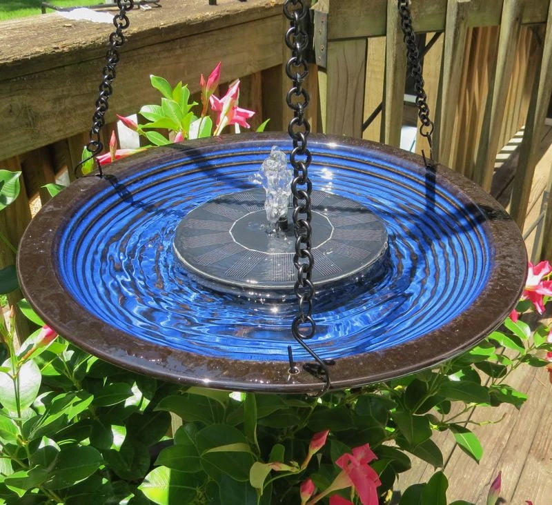 Solar Bird Bath With Stand 4 Solar Bird Bath With Stand - Image 4
