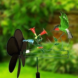 Hummingbird & Dragonfly Whirligig 1 Hummingbird & Dragonfly Whirligig