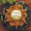 Large Sun Face Bird Seed Wreath
