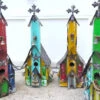 Rustic Church Birdhouses- Medium