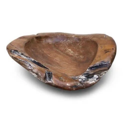 Natural Teak Root Bowls- 2 Sizes 23 Natural Teak Root Bowls- 2 Sizes -Bird Haven Shop teak wood bowl 6