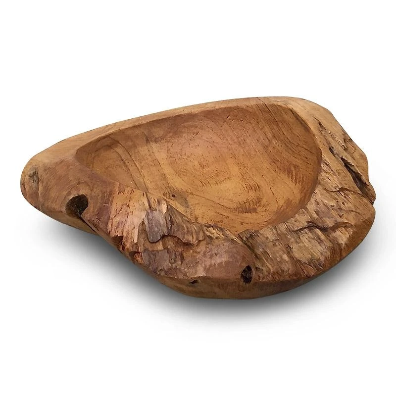 Natural Teak Root Bowls- 2 Sizes 2 Natural Teak Root Bowls- 2 Sizes - Image 2