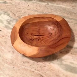 Natural Teak Root Bowls- 2 Sizes 16 Natural Teak Root Bowls- 2 Sizes -Bird Haven Shop teak wood bowl sm 11