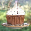 Ceramic Cupcake Bird Feeder